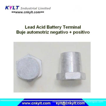 Brasilien Blei-Säure-Batterie Buje Automotriz Negativo / Positivo Pb Terminals